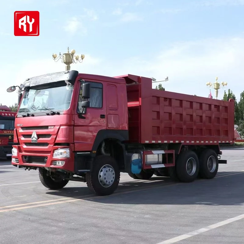 RUIYUAN 6x4 Red Dump Truck